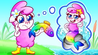 🐟Lets go fishing song🐠  EDUCATION  Paws and Tails [upl. by Emmerich709]