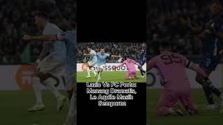 Lazio Vs FC Porto Menang Dramatis Le Aquile Masih Sempurna [upl. by Eilsew]