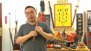 Dizi Chinese Flute Lesson  Playing High Pitch Notes with Beautiful Music [upl. by Elane]