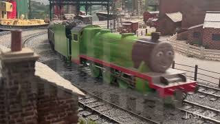 Drayton Manor  Thomas and Friends exhibition 2023 [upl. by Oinotnaocram390]