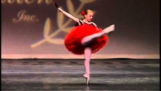 Amanda Hall 9 years old Ballet Don Quixote Pembroke Ballet [upl. by Ynaffets]