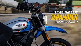 DUCATI SCRAMBLER DESERT SLED REVIEW [upl. by Irrabaj]