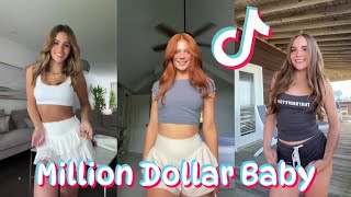 Million Dollar Baby  TikTok Dance Challenge Compilation [upl. by Bogart]