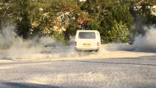 Ford Transit 25D Drifting [upl. by Carothers758]