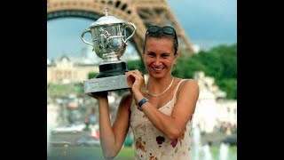 1997 French Open Final Majoli vs Hingis [upl. by Ocsic620]