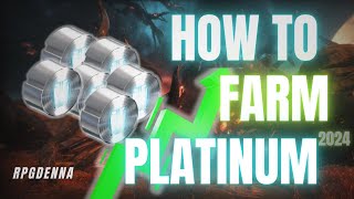 How To Farm Platinum In Warframe 2024 [upl. by Marisa]