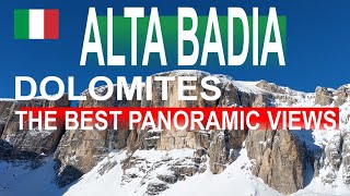 Skifahren in Alta Badia mit bestem Panoramablick [upl. by Latea]