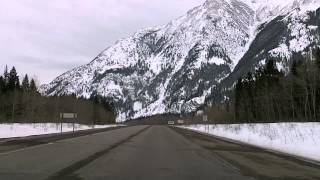 Elkford Sparwood Crowsnest Pass BCAlberta Time Lapse Dashcam Drive [upl. by Creedon511]