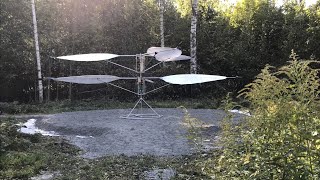 Coaxial Levitator 2 First crash [upl. by Zachery]