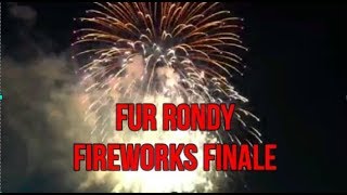 Fur Rondy Fireworks Finale Downtown Anchorage Alaska 2232019 [upl. by Cordi]