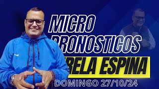 HIPISMO MICRO PRONÓSTICOS 👻Domingo 27 De Octubre 2024  La Rinconada Con Leonardo Pirela Espina 👻 [upl. by Dahaf978]