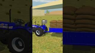 Sonalika 35 full offroad Test 😨 loaded trolley trending games gaming [upl. by Siusan]