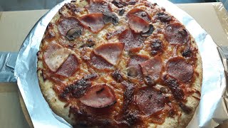 PIZZA REVIEW DR OETKER  PIZZA TRADIZIONALE  SALAMI HAM AND MUSHROOM PIZZA [upl. by Sido]