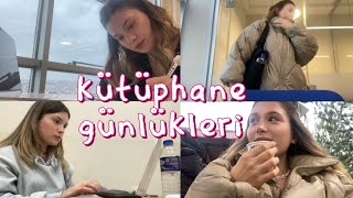 KPSS ÇALIŞIYORUZ ama mental çöküşteyiz I KPSS ders çalışma günlüğü vlog  kütüphane günlükleri📚 [upl. by Lleznol]