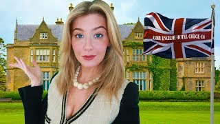 ASMR RUDE English Hotel CheckIn 🇬🇧 [upl. by Sandro247]