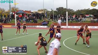 2023 OMFNL v GVL Interleague Netball [upl. by Yerffej]