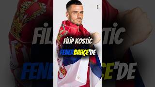 Filip Kostic Fenerbahçede 🟡🔵 🗞Yağız Sabuncuoğlu fenerbahçe kostic transfer [upl. by Jairia]