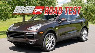 2017 Porsche Cayenne S EHybrid  Road Test [upl. by Liagabba129]