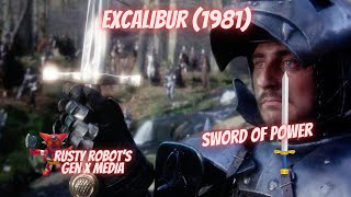 Excalibur 1981  Sword of Power  Rusty Robot’s Gen X Media [upl. by Aicilyt12]