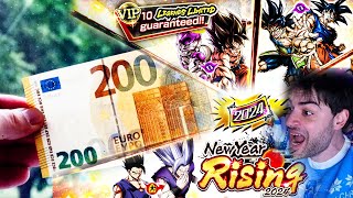 FACCIO LA FOLLIA SHOPPO 200€ in SUMMON da GOKU amp BARDOCK LF a CAPODANNO 🎉 DRAGON BALL LEGENDS ITA [upl. by Oiramd]