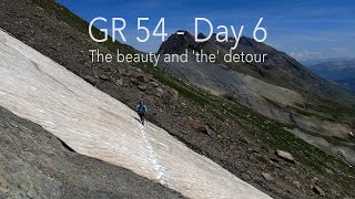 Day 6 Hiking 220km through the French Alps  Ultralight on the GR54 [upl. by Ulises]