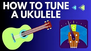 How to Tune a Ukulele with a Tuner [upl. by Nodnart]