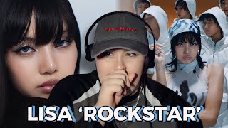 Reacting to LISA  ROCKSTAR Official Music Video [upl. by Aset779]