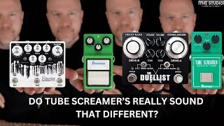 Unlocking the Mystery of Tube Screamers Do They Really Sound Alike [upl. by Einor590]