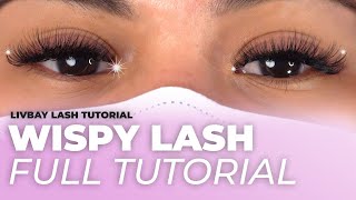 Lash with Me  Wispy Volume Lash Extension Tutorial  Lash Mapping Tips amp Tricks [upl. by Ahsaten]