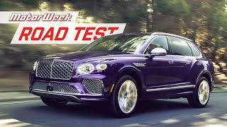 2023 Bentley Bentayga EWB  MotorWeek Road Test [upl. by Anaz]