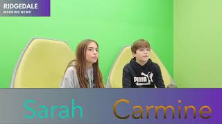 Ridgedale Middle School Morning Announcements  11024 [upl. by Maya556]