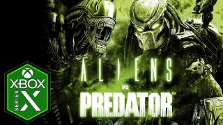 Aliens vs Predator Xbox Series X Gameplay [upl. by Silevi]