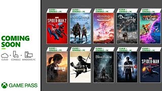 ¡¡¡LOS EXCLUSIVOS DE PLAYSTATION LLEGAN AL XBOX GAME PASS [upl. by Rosen]