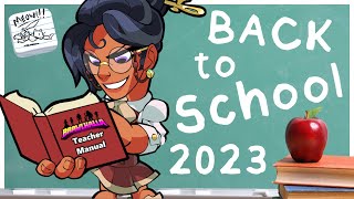 BACK to SCHOOL 2023 • Librarian Mirage NEW SKIN • Brawlhalla 1v1 Gameplay [upl. by Nolitta]