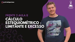 Estequiometria com limitante e excesso e reações em sequência só tem aqui  Aula 8 Frente 2 [upl. by Hurty622]