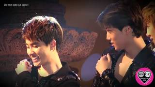 Fancam 121012 EXOK at Cheorwon Taebong Festival KaiSoo focus [upl. by Nylavad984]