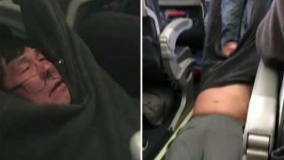 Overbooked United Airlines flight causes controversy [upl. by Colline786]