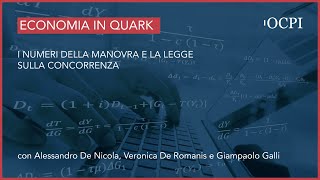 L’Economia in Quark – I numeri della manovra e la legge sulla concorrenza [upl. by Else]