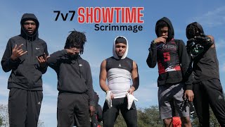 Sights and Sounds  7v7 Football Showtime Scrimmage  Belleview FL  18u 15u [upl. by Annoid]