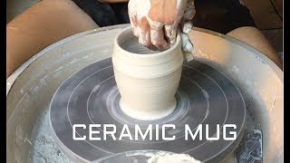 How Its Made Hand Crafted Ceramic Mug Part 1 [upl. by Hallett]