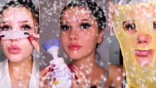 💦💋 Nadina Ioana ASMR skincareTik Tok Compilation cr Nadina Ioana [upl. by Ilene]