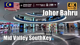 4K 🇲🇾 Malaysia Mid Valley SouthKey  Johor Bahru [upl. by Namia]