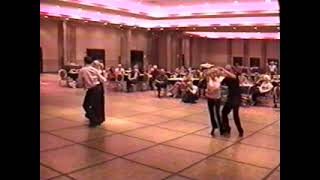 Early 2000s Kansas City ProAm West Coast Swing Comp [upl. by Boeke289]