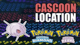 How To Get Cascoon In Pokemon Brilliant Diamond amp Shining Pearl [upl. by Aneehsyt324]