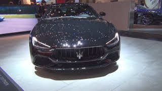 Maserati Ghibli S Q4 Nerissimo Edition 2018 Exterior and Interior [upl. by Thorner965]