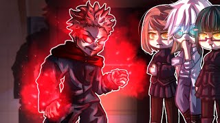 Jujutsu Kaisen React To Itadori Yuji  Shinjuku Showdown Arc  Gacha React [upl. by Aiekan678]