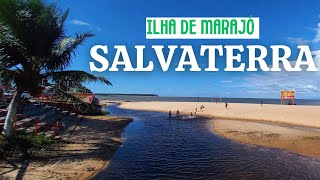 CONHEÇA A PRAIA GRANDE DE SALVATERRA NO MARAJÓ [upl. by Mannes]