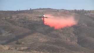 Woolsey Fire Tanker Low Pass Drop [upl. by Torosian668]