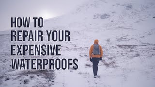 How to Fix Your GORETEX Waterproofs  Repairing Rips amp Tears [upl. by Newton]