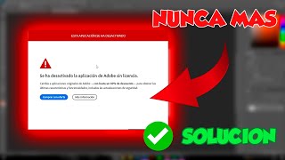 ESTA APLICACIÓN DE ADOBE NO ES ORIGINAL Y SE DESACTIVARÁ PRONTO ✅SOLUCION✅ [upl. by Bridge]